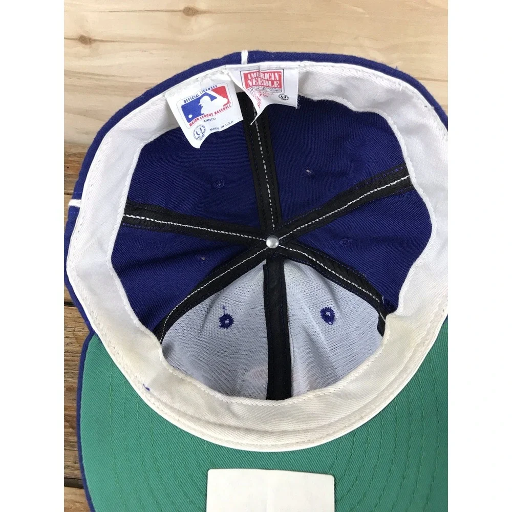 Vintage Chicago Cubs Hat 1957 Repro American Needle Made in USA 7 1/2 Blue
